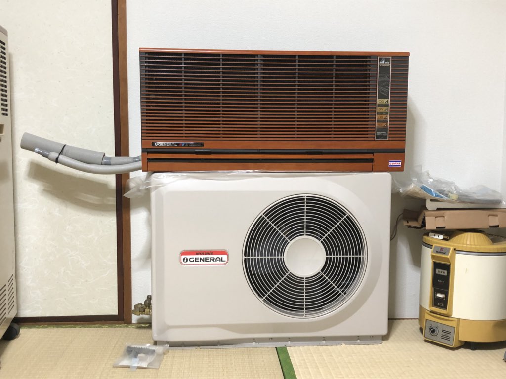 富士通 エアコン 室外機のみ - 冷暖房/空調