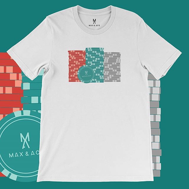 MaxAceApparel's tweet photo. Stack 'em high with this tee.

Does your life revolve around poker? We speak your language! 
#maxandace #stackingchips #thirdbarrel #thirdbarrelcollection https://t.co/Aw6NWiGi0n https://t.co/4CmFebkdey