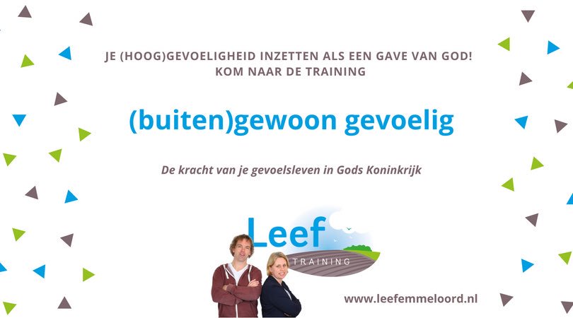 SandradeOlde's tweet photo. TRAINING (BUITEN)GEWOON GEVOELIG. #hooggevoelig #bijbel https://t.co/m3wyZ5zD53 https://t.co/SjXg0NLJRA