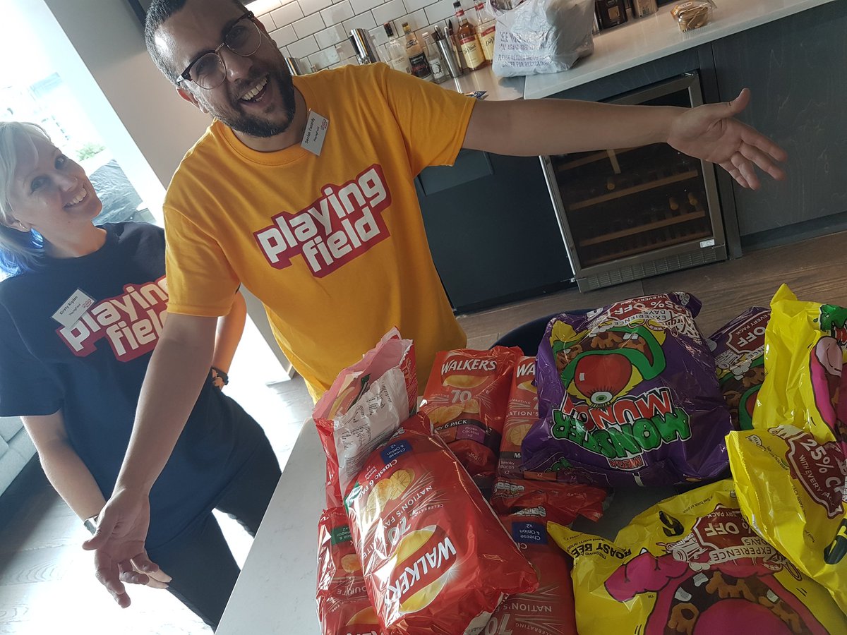 _Playingfield_'s tweet photo. We haven't forgotten the essentials! #playingfield #foodforthought #gameshack https://t.co/cJkO6VPsVA
