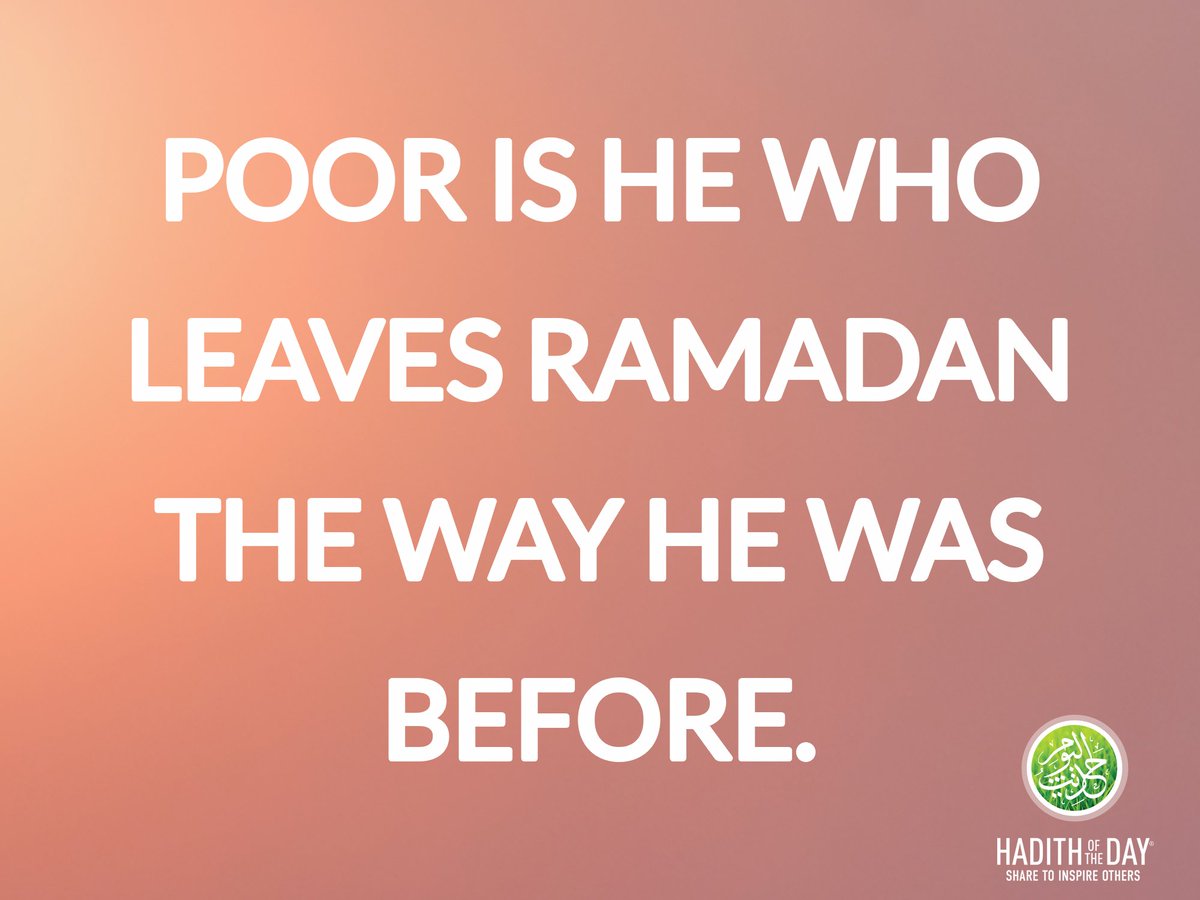 Hadith of the Day (@hadithoftheday) on Twitter photo 