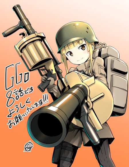 情報 石口十的 刀劍神域外傳ggo篇 動畫第8話宣傳圖 川原礫作品集哈啦板 巴哈姆特