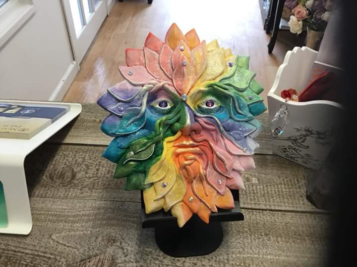 juliemckenz's tweet photo. Delivery #credition #Enchantment #greenmen plaques #artist #plymouth based #Dartmoor #Cornwall #nature inspired pls check out this beautiful shop in passing 😲 https://t.co/OD6Bw7iEhc