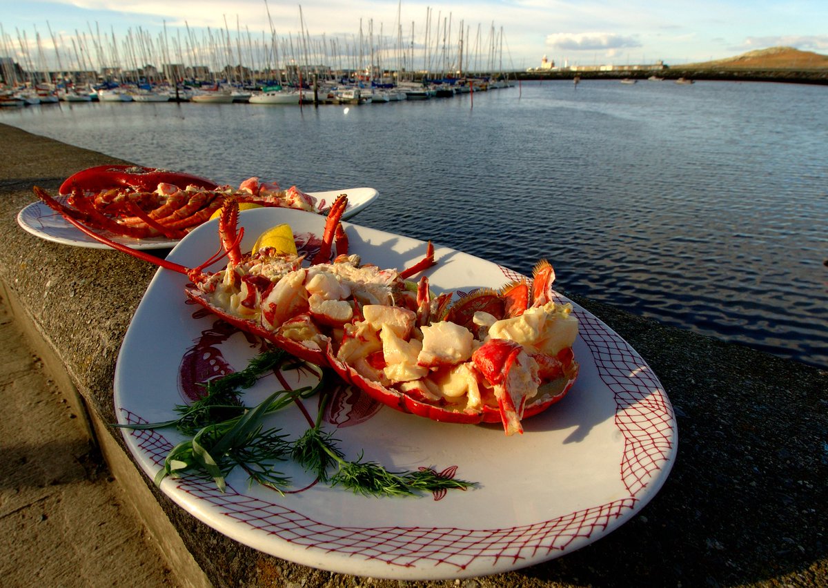 Lobster season is in full swing perfect time to visit <a href="/KingSitric/">King Sitric</a> <a href="/eastcafebar/">Eastcafebar</a> in Howth.