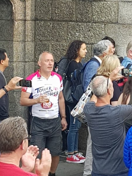 SDLGroup_'s tweet photo. We hope Paul is having a well-deserved rest after the week he's had! This man is a true #legend for taking on the #TowerToTower challenge this week and raising over £56,000 for @DonnaLouiseUK 🏆

Remember: It's not too late to donate! https://t.co/dltntM92tb https://t.co/Lr1k32WaTG