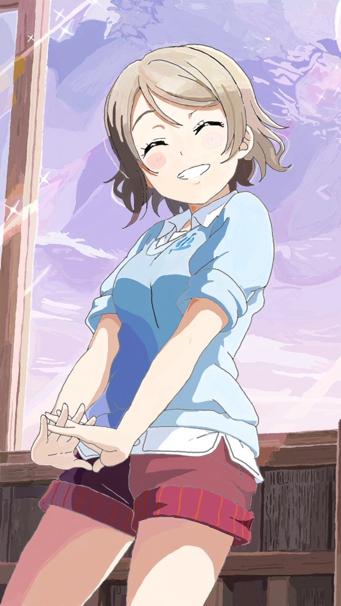 ろみぃ ついに曜ちゃんが出来たー 細かく描いたから約一週間くらいかかったわ汗 イラスト 渡辺曜