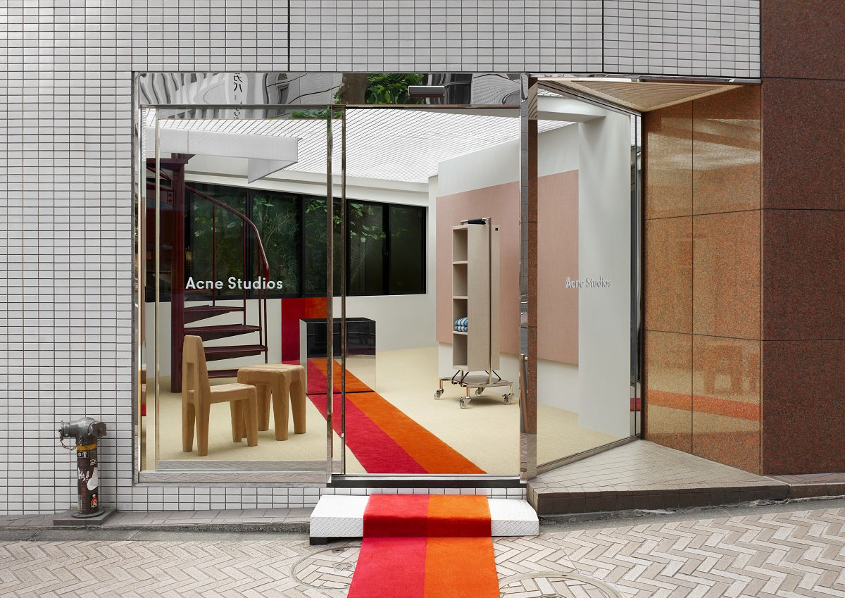 Acne Studios To Coincide With The Launch Of The Face Motif Fall Winter 18 Collection The Acnestudios Project Store In Shibuya Tokyo Is Transformed With New Interiors Discover The New Store Acne Studios To Coincide With The Launch Of The Face Motif Fall Winter 18 Collection The Acnestudios Project Store In Shibuya Tokyo Is Transformed With New Interiors Discover The New Store