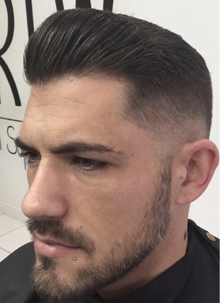 Catwalkforhim's tweet photo. •fade with pomp• #barber #barbershop #barbering #barberlife #barberconnect #barberuk #menshair #mensgrooming #fadehaircut #pompadour https://t.co/kxWG2xh4WK
