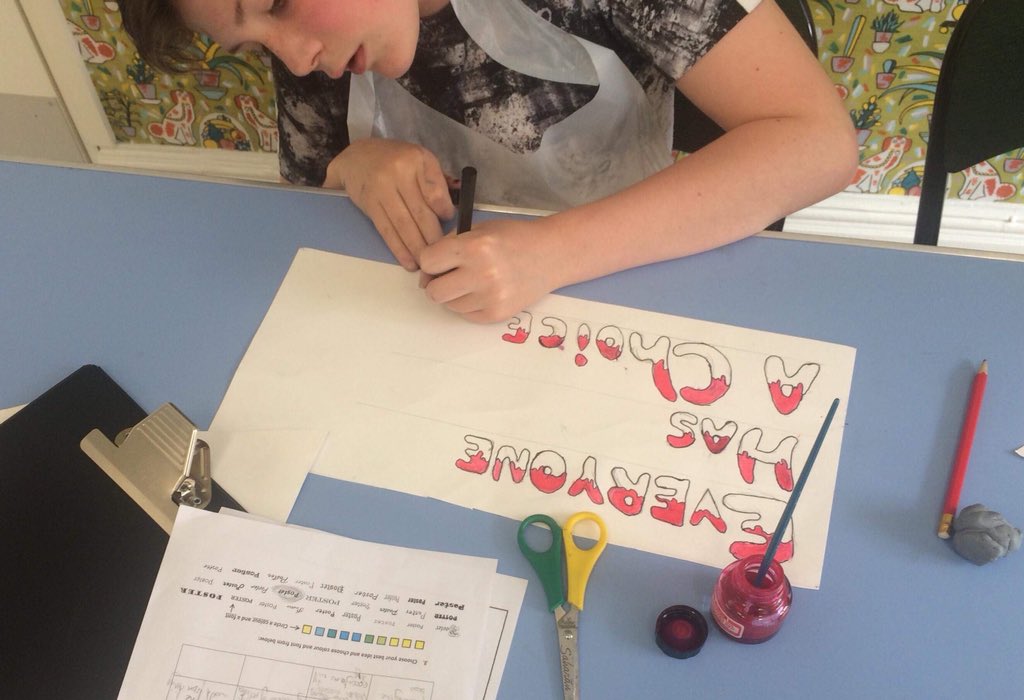 JaneCarlisleArt's tweet photo. Impressive results from yesterday’s final #protestposter #artworkshop @MercerGallery 
Time to work on new ideas for September #kidsartclub #kidsactivities #creativekids #creativeconfidence #artistlife https://t.co/5YWtJ5NycD