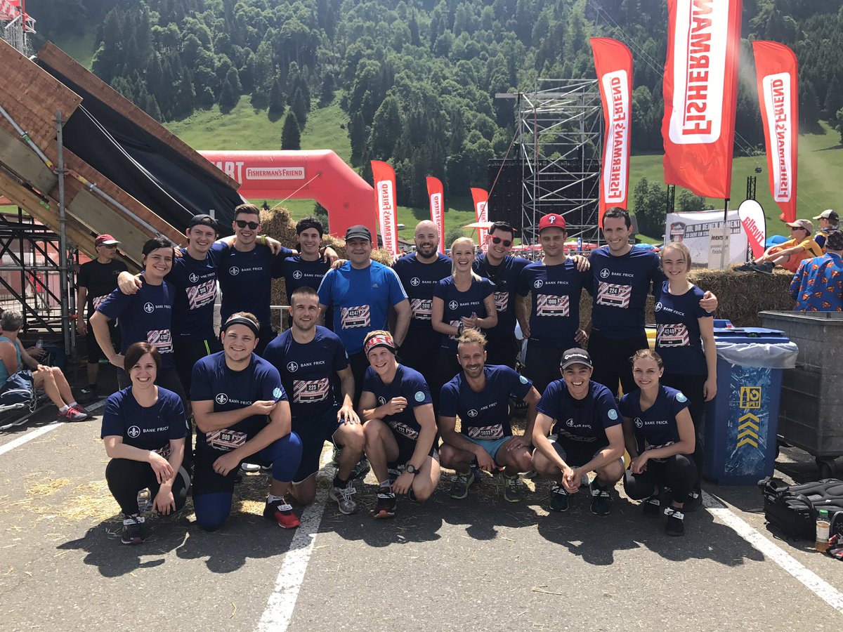 BankFrick's tweet photo. There's always time for fun – thus @BankFrick's «Digital performers» team is ready for this year's @StrongmanRunCHd and is looking for some muddy action in #Engelberg! https://t.co/vsRUWBM70U
