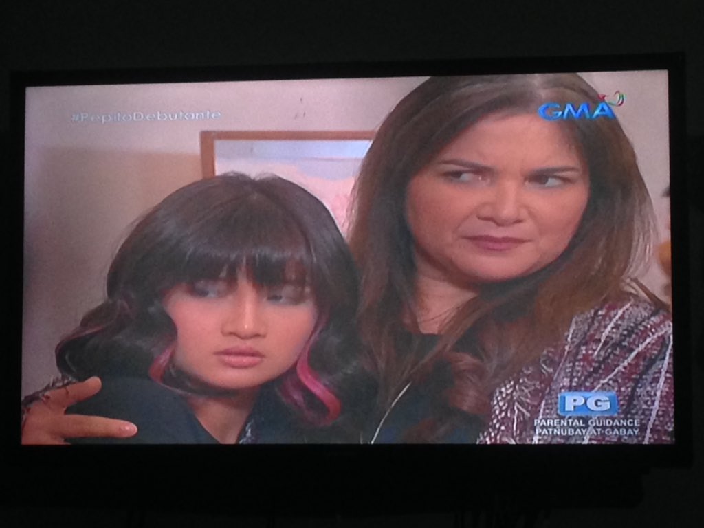 TheTakiGirls's tweet photo. Who's watching @PepitoManaloto7 today? Ang pretty naman ni Ashley @takako2104 

#TakiSaito 
#PepitoDebutante https://t.co/V0fsA0Ol8H