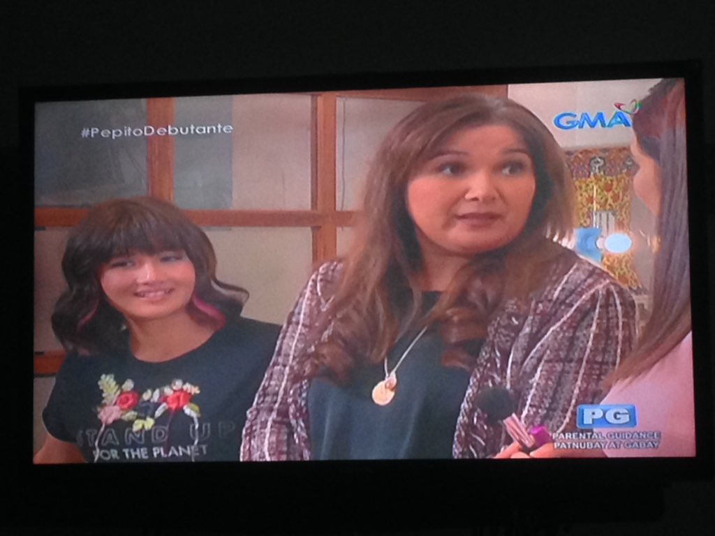 TheTakiGirls's tweet photo. Who's watching @PepitoManaloto7 today? Ang pretty naman ni Ashley @takako2104 

#TakiSaito 
#PepitoDebutante https://t.co/V0fsA0Ol8H