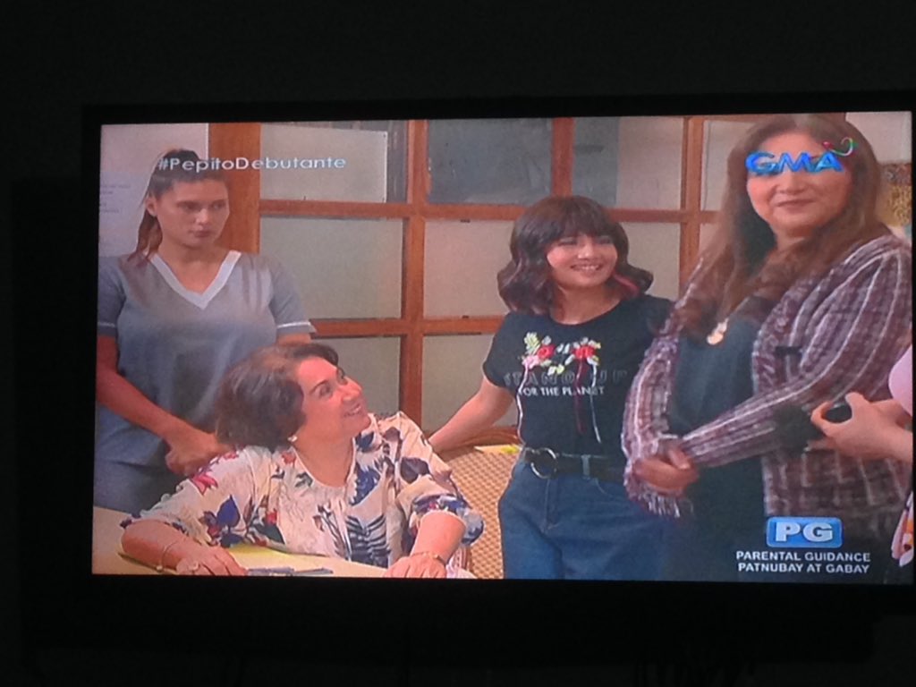 TheTakiGirls's tweet photo. Who's watching @PepitoManaloto7 today? Ang pretty naman ni Ashley @takako2104 

#TakiSaito 
#PepitoDebutante https://t.co/V0fsA0Ol8H