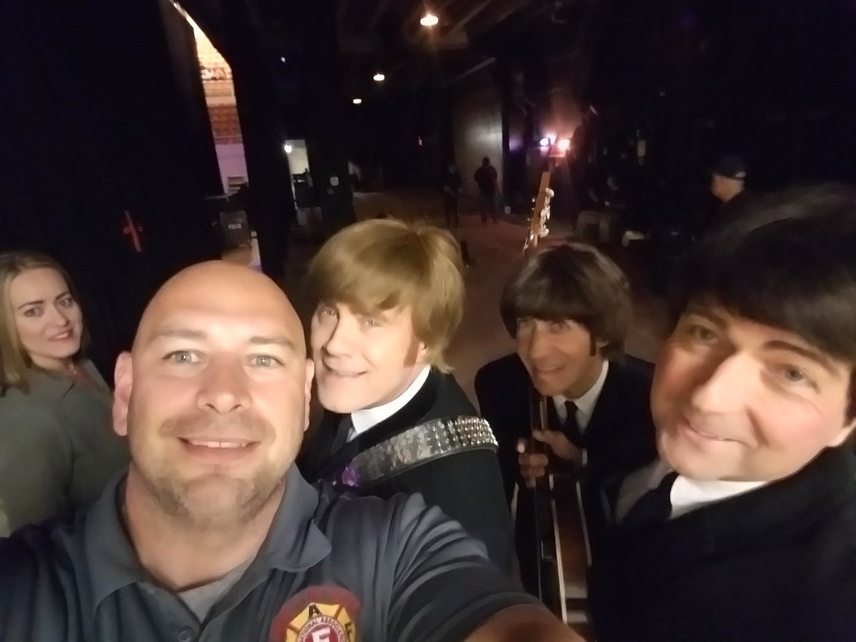 IAFFLocal65's tweet photo. Knoxville Firefighters Association concert. 1964 Beatles cover band. 
$20k to St. Jude
$15k to U.T. Cancer institute
$10k to Red Cross of East Tn.
$10k to mobile meals
$5k to Camp Phoenix 
Thank you all for the support
#community #kffawork #1964
#local65 https://t.co/kyoj5adb8f