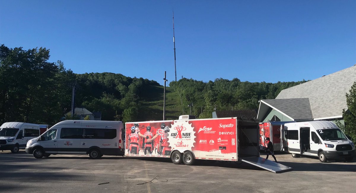 La Grande Traversee à Chelsea Qc, merci à Camp Fortune - thanks for Camp Fortune in Chelsea Qc for hosting “La Grande Traversee”