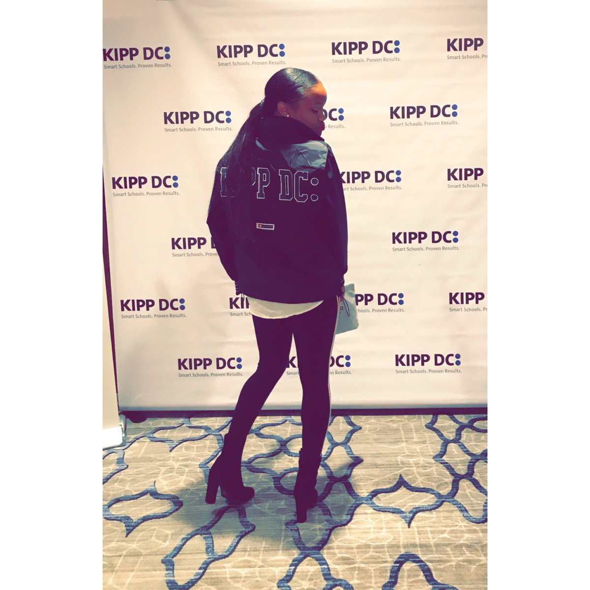 ImherTee's tweet image. Lastnight I got my 5 year jacket with #KIPPDC