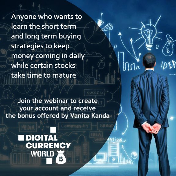 InfoCryptoworld's tweet photo. Anyone who wants to learn the short term and long term buying strategies to keep money coming in daily while certain stocks take time to mature."
__________
🌐 https://t.co/lNdjMO3jVJ

#Businessmodels #Financialrevolution #VanitaKanda https://t.co/GcmFcMBTi2
