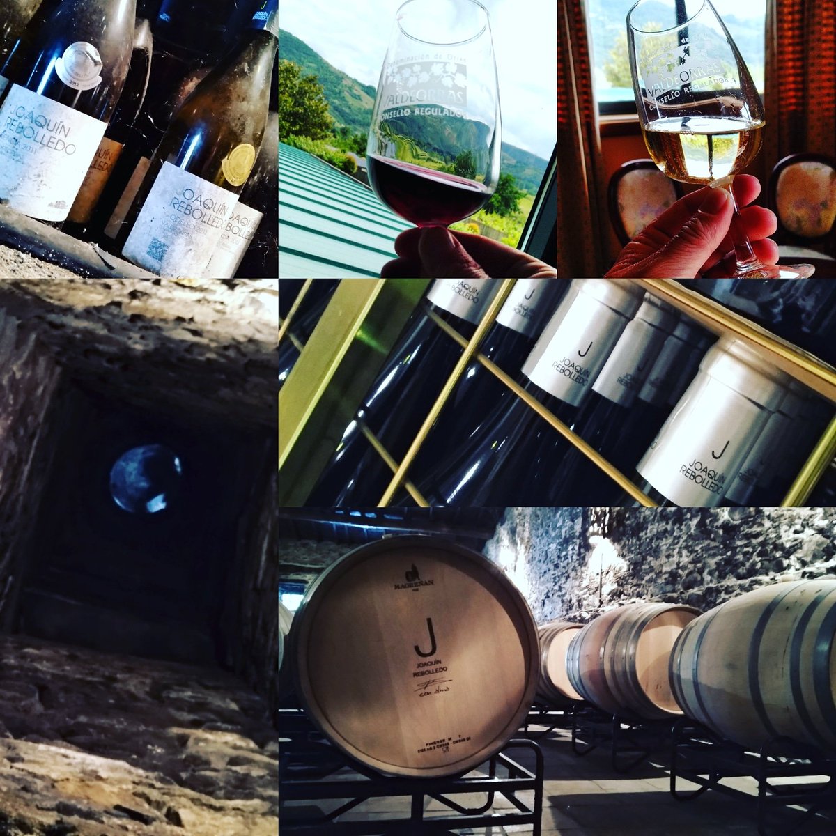 albertromaortiz's tweet photo. Primera bodega de la tarde #joaquinrebolledo y con sorpresa, visitamos una cueva!! #portasabertas18 #valdeorras @valdeorrasesvino https://t.co/TXRu5o6GlR