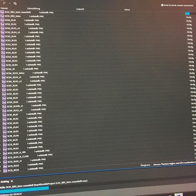 bortbyting's tweet image. And now we wait. #whocanlovepikkuiso #adobemediaencoder #almostdone ift.tt/2LeWo9m