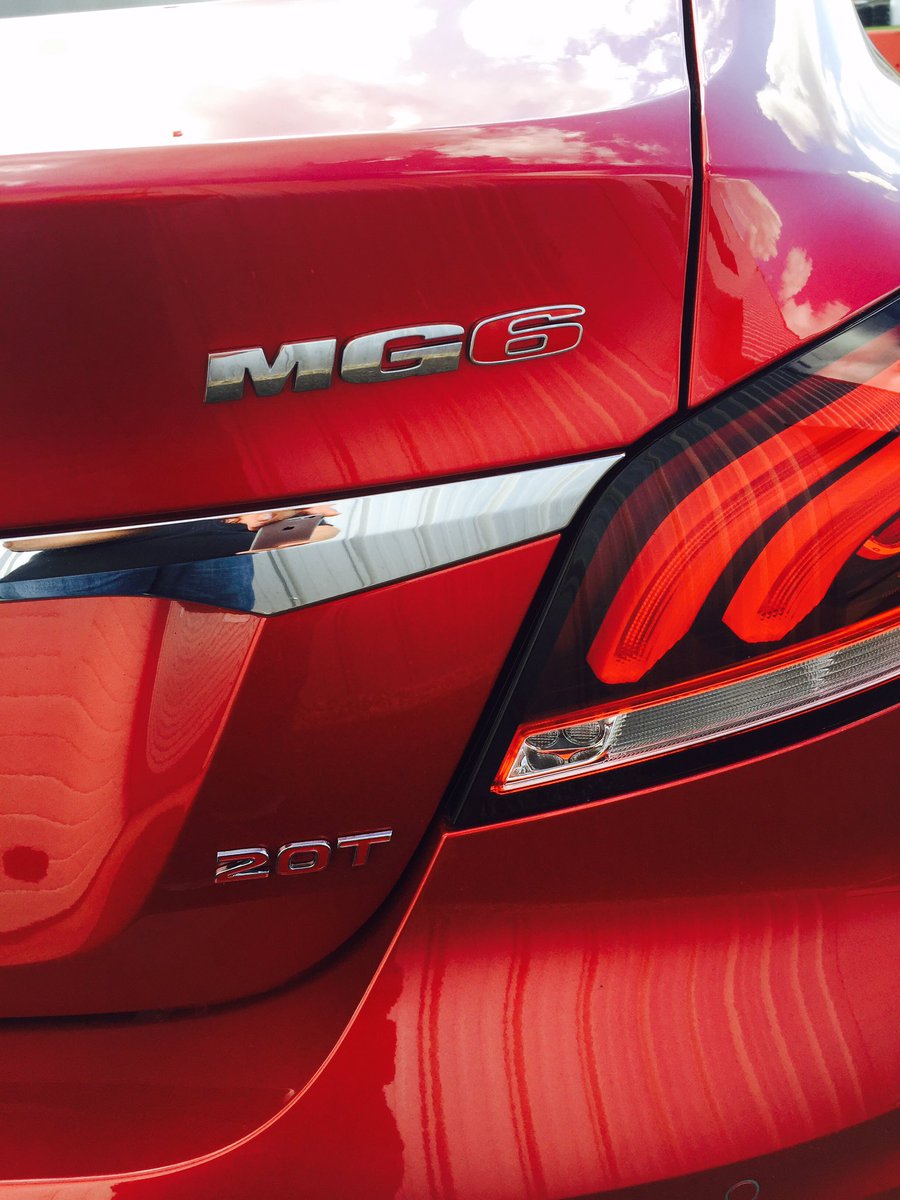 ShapurK's tweet photo. MG6; VW like quality, secure handling, average petrol engine; but value for money proposition should be massive.This could work . . . https://t.co/iwZB9Xnk4T