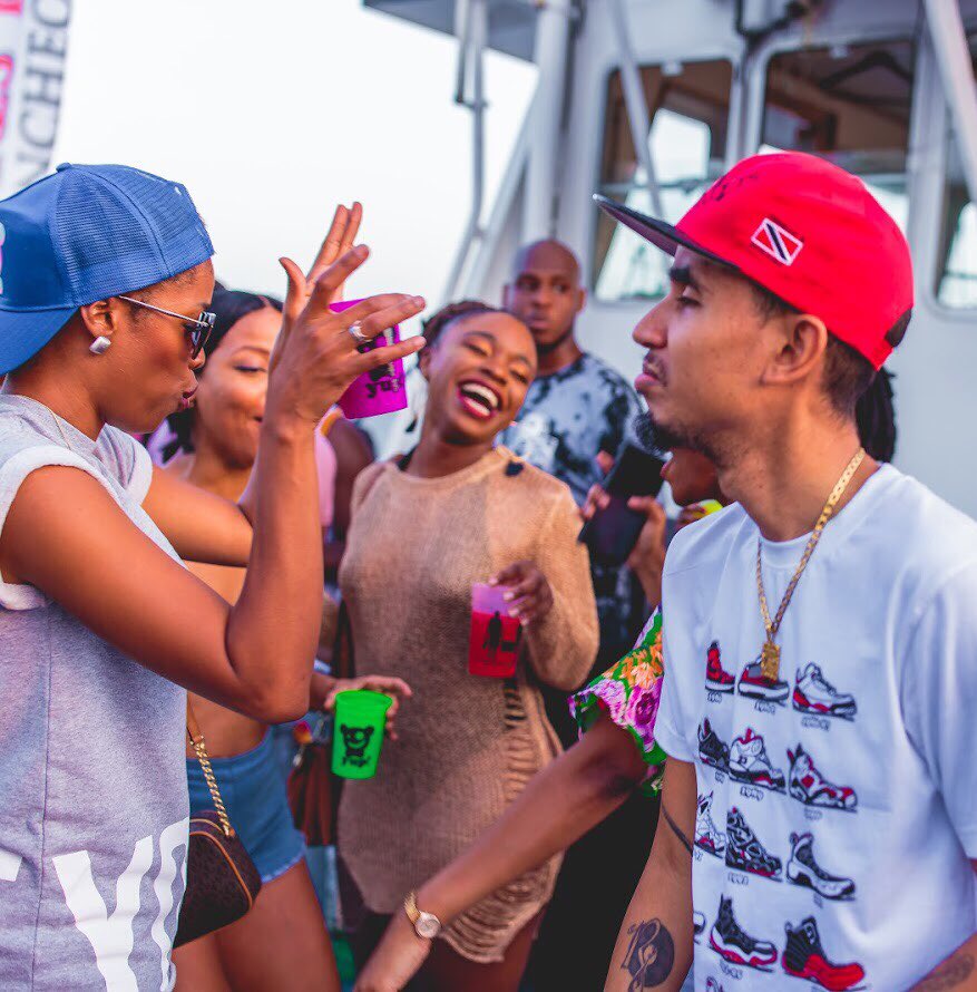 yuplifett's tweet photo. When the team song comes on!!! #DancingSummer #Sunsets #ExperienceYupLife https://t.co/8zeHgloIHn