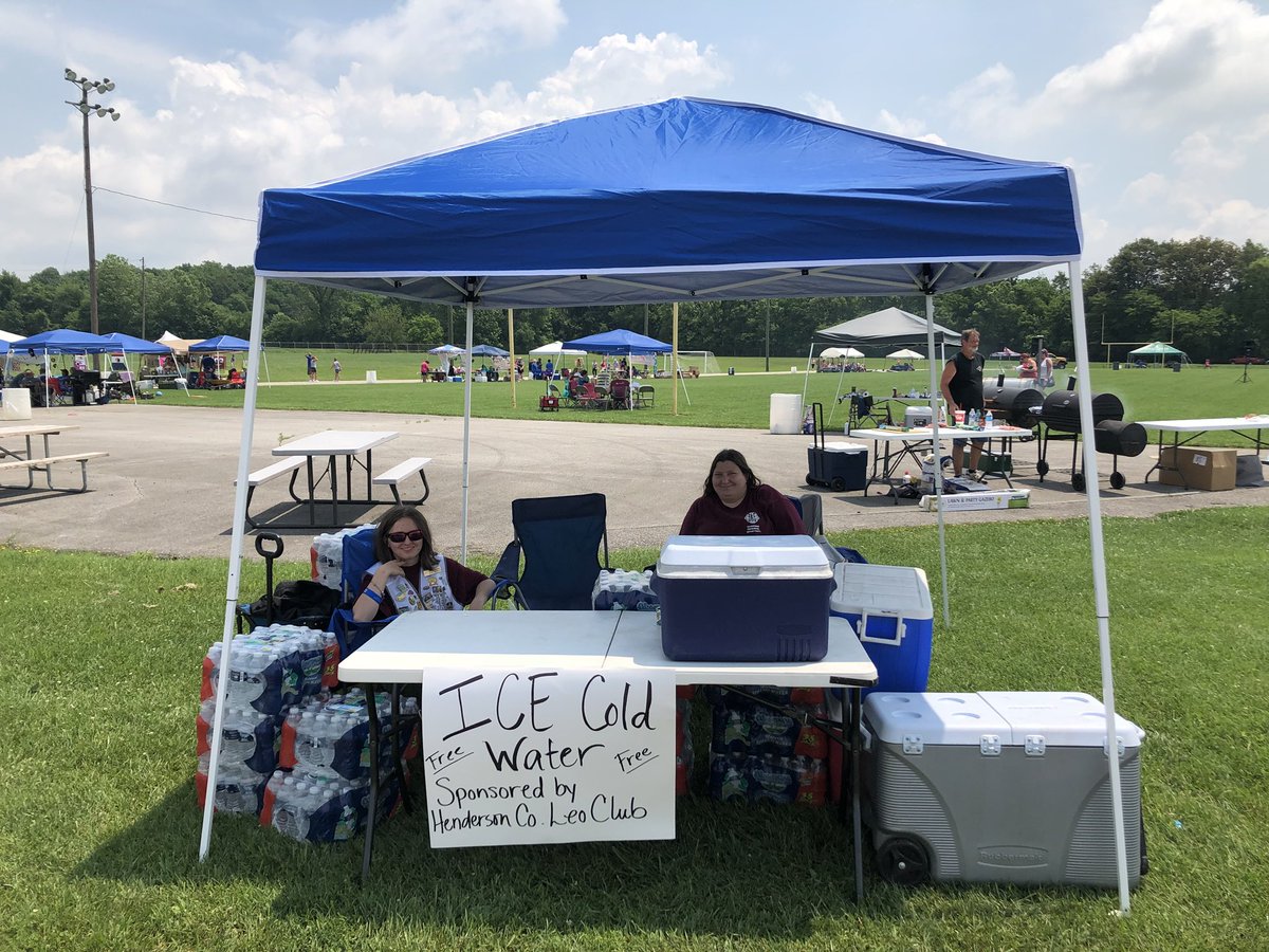 HCLeos's tweet photo. Serving our community today at Relay for Life #hendorelay #lightscameracolonels #Lionsclubs https://t.co/KvywUN8ukC