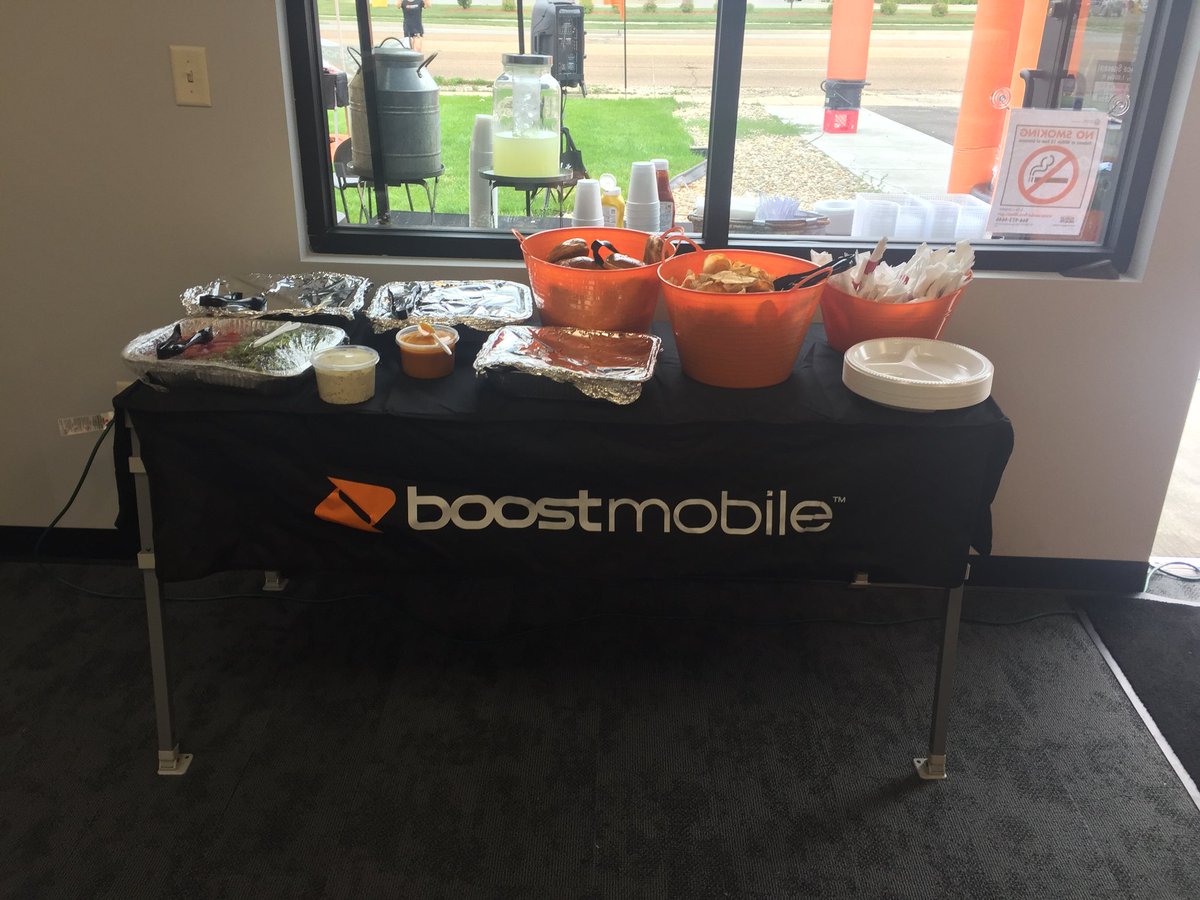 BOOST MOBILE GRAND OPENING Event here in Springfield Illinois! Enter to win an iPhone 7! We have food from Cooper Streetside, drinks, music, money machine and lots of giveaways! Come by at 2112 MacArthur Blvd Springfield, IL #Boost #GrandOpening #WirelessForU #DCI <a href="/DCIcares/">DCI</a>