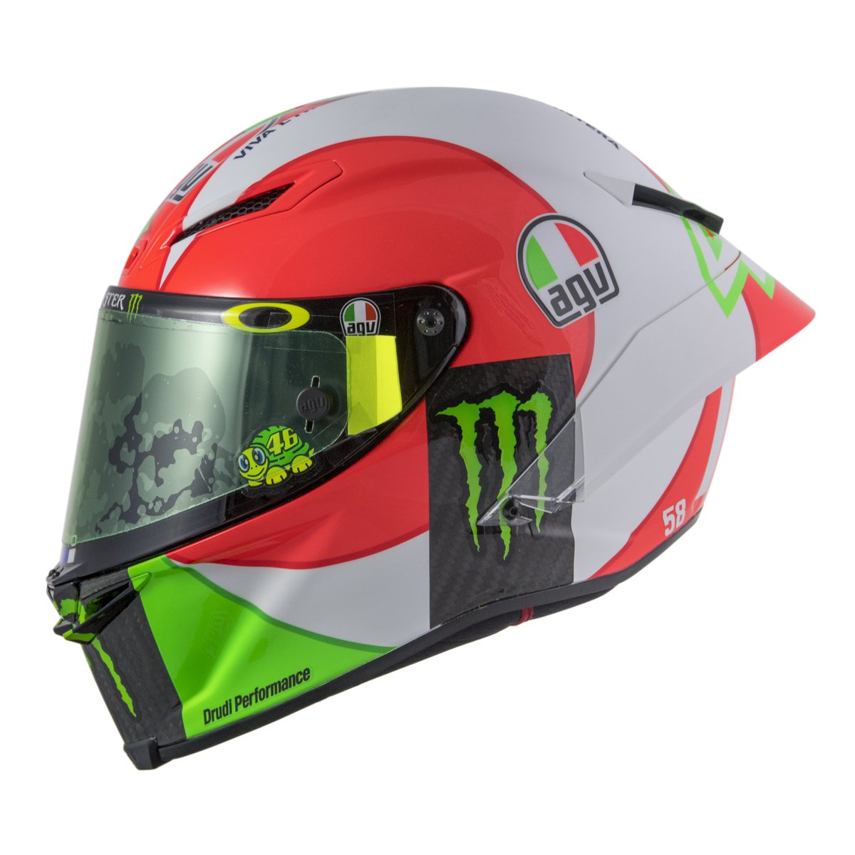 Special helmet for <a href="/ValeYellow46/">Valentino Rossi</a> in the #ItalianGP 
#VivaLItalia #MyLid #VR46