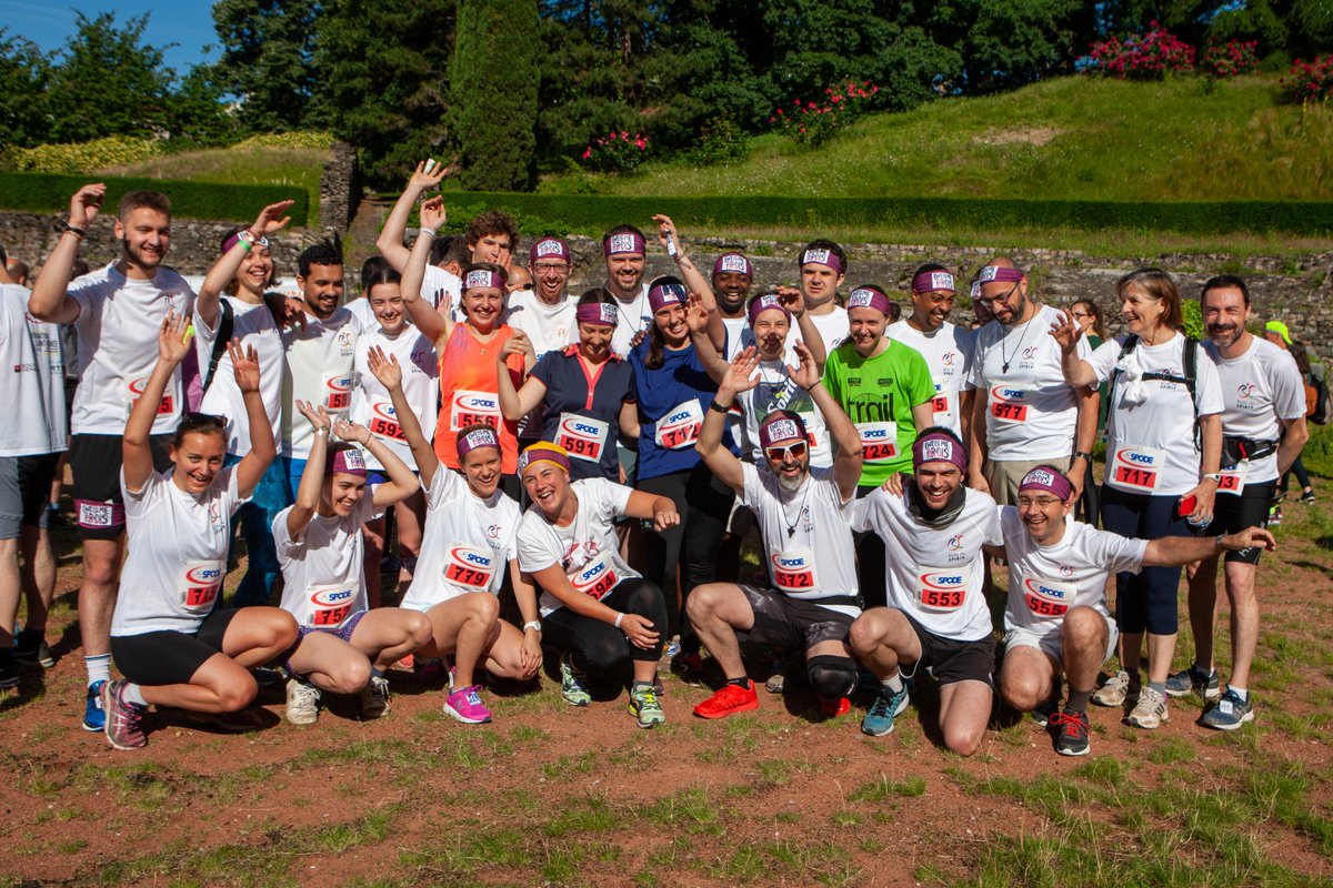 Festival_WTP's tweet photo. La Team #WelcometoParadise participant à la première édition de @runinspirit sur les pas des premiers chrétiens et martyrs de #Lyon...Une super ambiance et une bonne préparation pour les sports du Festival cet étéà Hautecombe ! https://t.co/lMXdTVDG2f