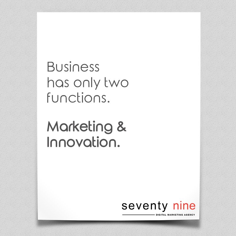 seventyninepr's tweet photo. Two function that you need to succeed, an innovative solution/product and the marketing tools required to reach the correct target audience. https://t.co/WRHC3Vtluq