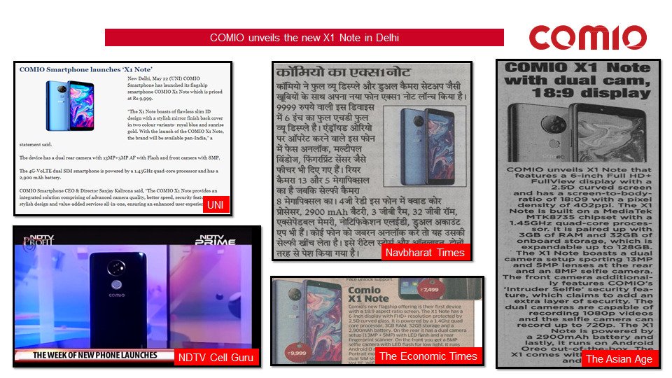 atiwari12in's tweet image. Comio X1 Note Coverage in leading publications #ComioX1Note #comioindia #ComioEVC365 #Comio @COMIO_IN