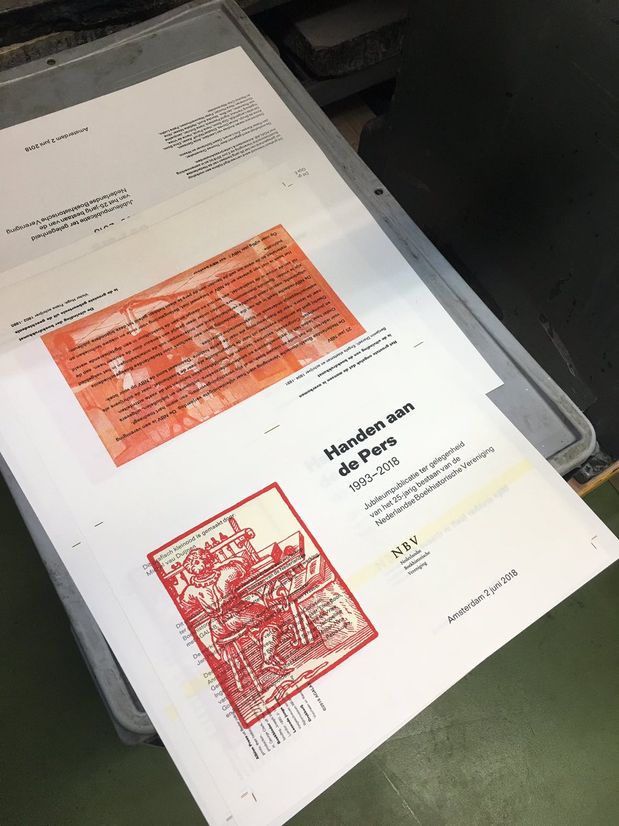 PetralEvers's tweet photo. We maken vuile handen en een jubileumuitgave @NbvBoekhist bij #Agalab https://t.co/1Cn90OAFQS