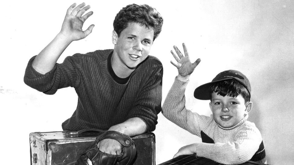 Happy 70th Birthday, Jerry Mathers Pictured: Tony Dow & Jerry Mathers in LEAVE IT TO BEAVER. 