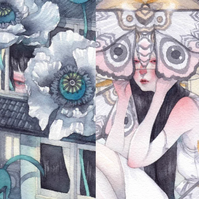 新作1点のみですが、完成しました✨
水彩画グループ展『アクワレル3-Aquarelle-』に参加致します。
6/05(火)〜10(日)
アートコンプレックスセンター
https://t.co/EXKIRtcbPg 