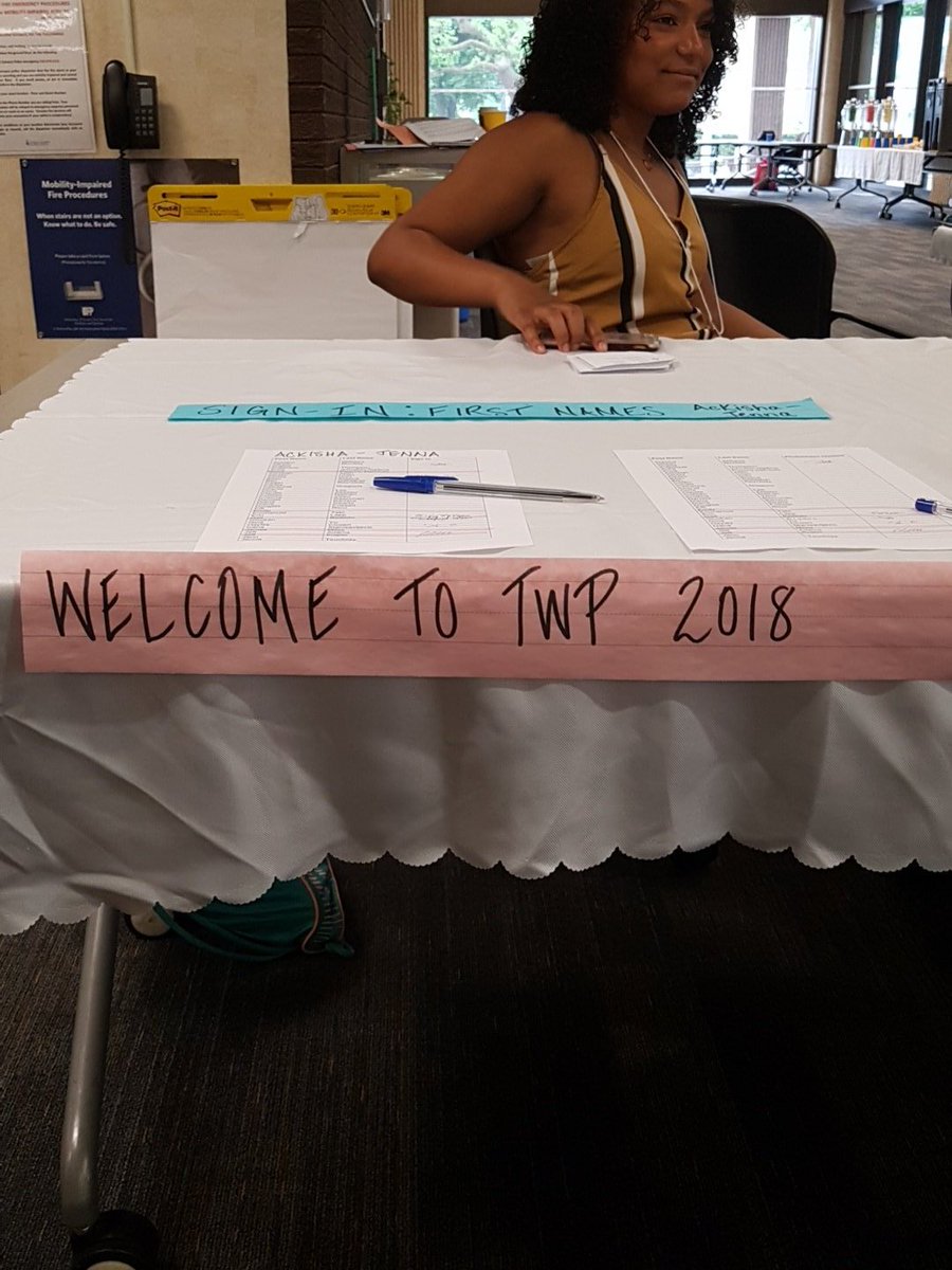tywalkland's tweet photo. We're excited to welcome writers and educators to the 2018 Toronto Writing Project Spring Institute! We're grateful to have @clippodcast leading today's keynote. #TWPCritLit #TWP2018 #write4justice https://t.co/tTChN8tu80