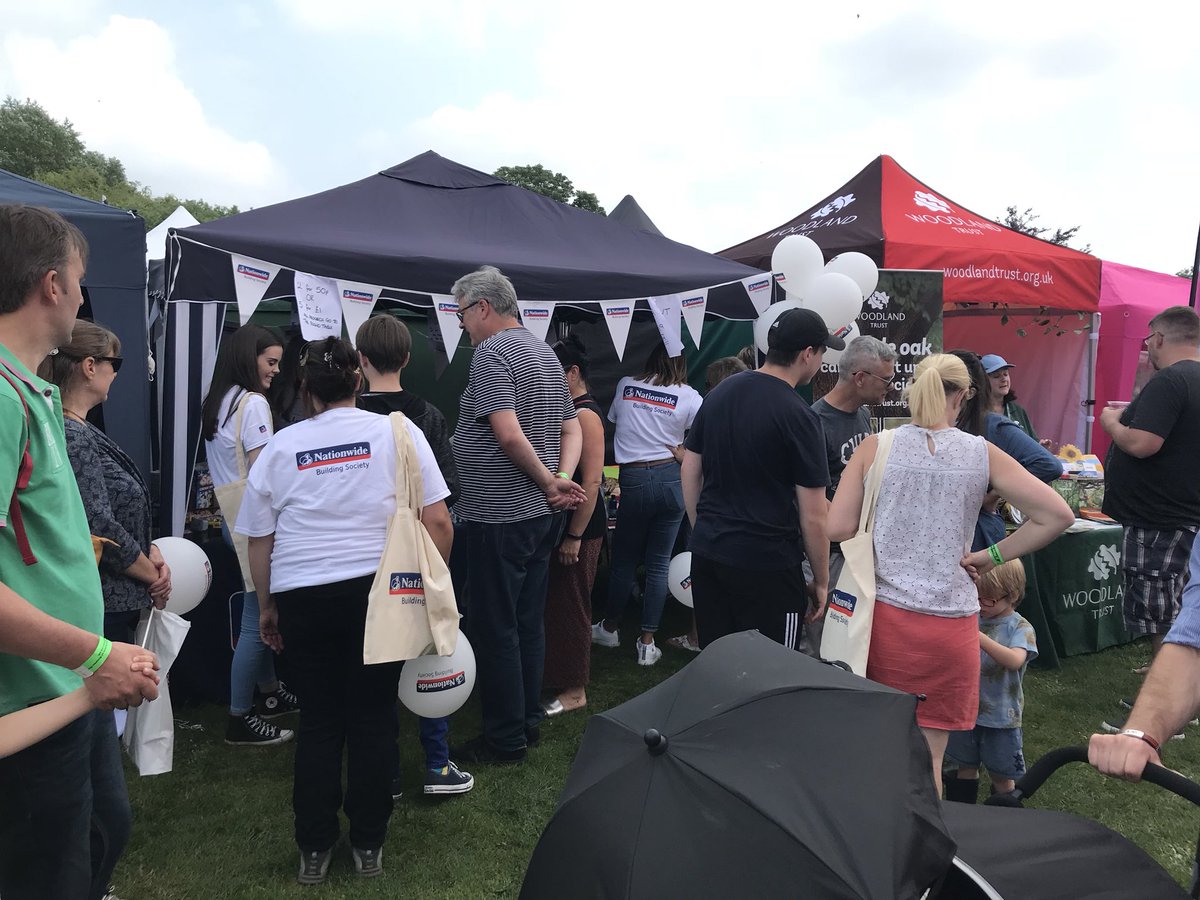 PapworthMel's tweet photo. Busiest stall at festival ... #weareopen talking to public letting them know we are part of their community @AdeBlomefield @MandyJBeech https://t.co/FmcegBoI2o