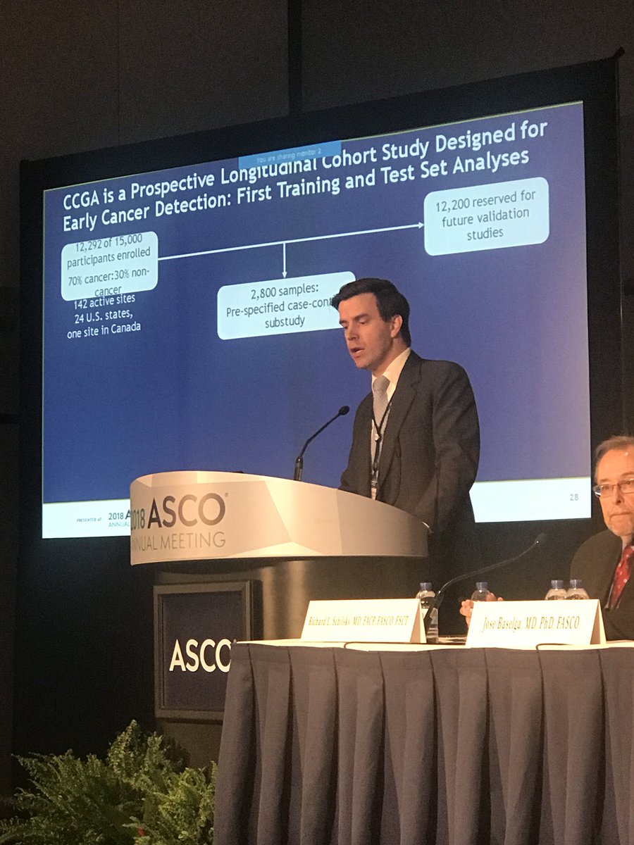 ASCOPost's tweet photo. Geoffrey Oxnard of @DanaFarber on #genomewidesequencing for #lungcancer from #plasmacellfreeDNA #ASCO18 https://t.co/3k9yC9TwNf