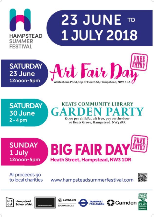 One of my last acts as <a href="/HamandHigh/">Ham&High</a> editor was to sponsor the brilliant #hampsteadsummerfestival  #community #seeyouthere <a href="/HandHSocHeath/">Heath & Hampstead</a> @hsanw3 <a href="/RebdentonArt/">Rebecca Denton Artist</a> <a href="/TheBabsSavage/">Babs Savage</a>