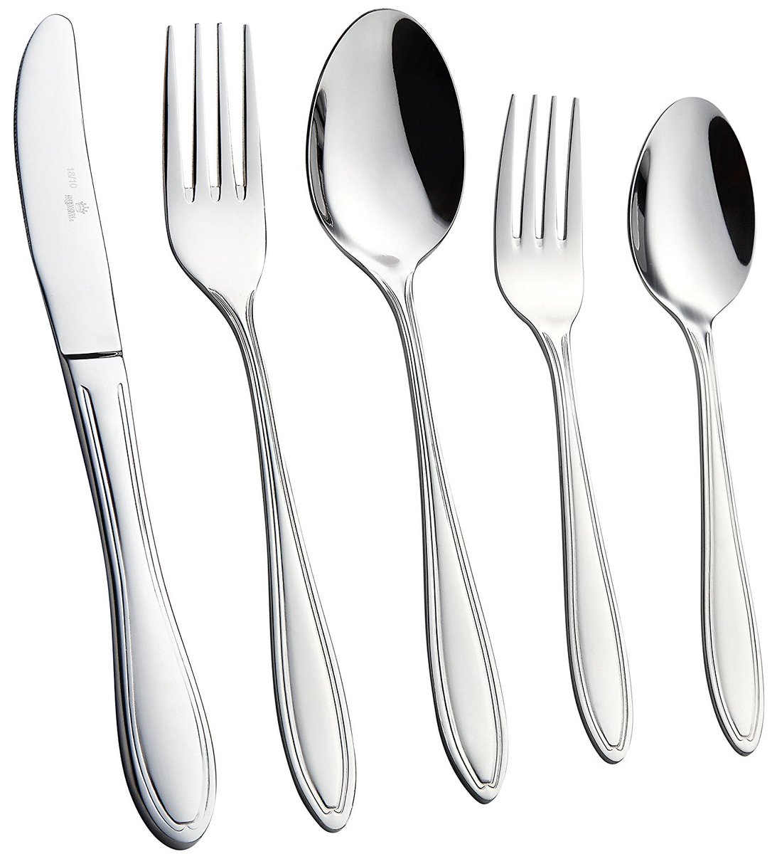 GR8ProWorkshop's tweet image. 80% OFF #sale #save #silverwareset @amazon Royal 20-Piece Silverware Set - 18/10 Stainless Steel Utensils Forks Spoons Knives Set, Mirror Polished Cutlery Flatware Set amzn.to/2H09Ahc