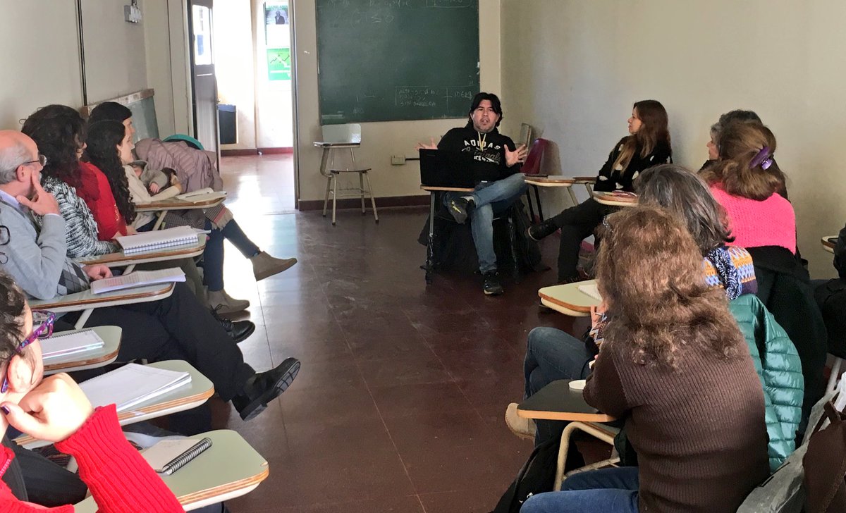 Se largó el encuentro de crítica teatral en @escenicas_fsoc con @amonicab @gaguinedaniel y más colegas! #CríticaTeatral