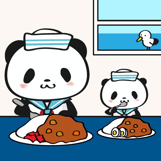 Buta お買いものパンダ 楽天パンダ Twitter પર 一昨年の今日のお買いものパンダは横浜カレー記念日だった おパン達が食べているのは服装からして横須賀海軍カレー 服装といってもセーラー服は襟だけ 笑 小パンダのカレーが小さいですが 昔は写真うつりを気にし