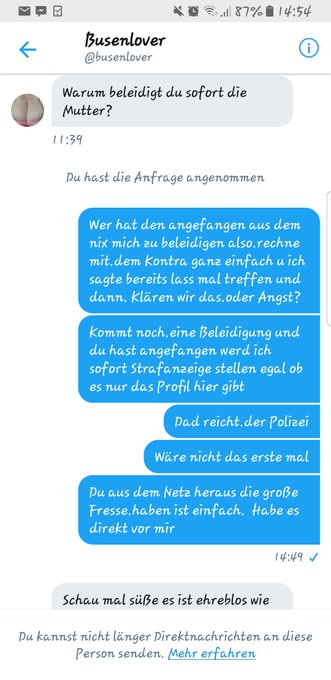 Oh Mann Ey.was stimmt den mit dem nicht... gestern bin ich h&auml;sslich etc heute seine s&uuml;&szlig;e ich hau mich