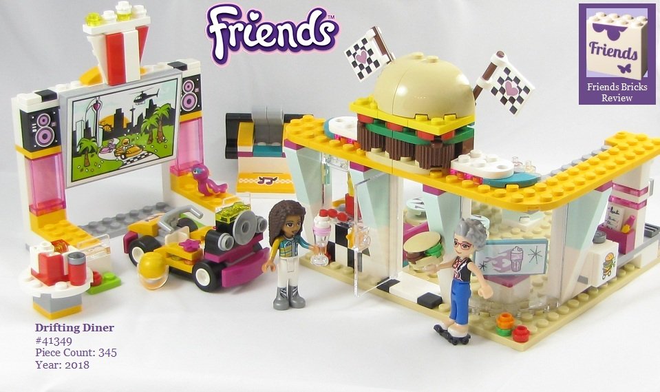 FriendsBricks on Twitter: "*New* LEGO Friends Summer 2018 ~ Review: 41349 Drifting  Diner Read it on Heartlake Times: https://t.co/cb0Azwbccz 🍔  https://t.co/FqoIDo6VPY" / Twitter