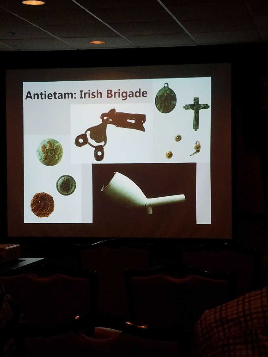 Fantastic talk by <a href="/smithsonian/">Smithsonian</a> forensic archeologist Doug Owsley regarding #CivilWar soldier remains on battlefields at <a href="/SCWHistorians/">Soc. Civil War Hist.</a> #SCWH2018