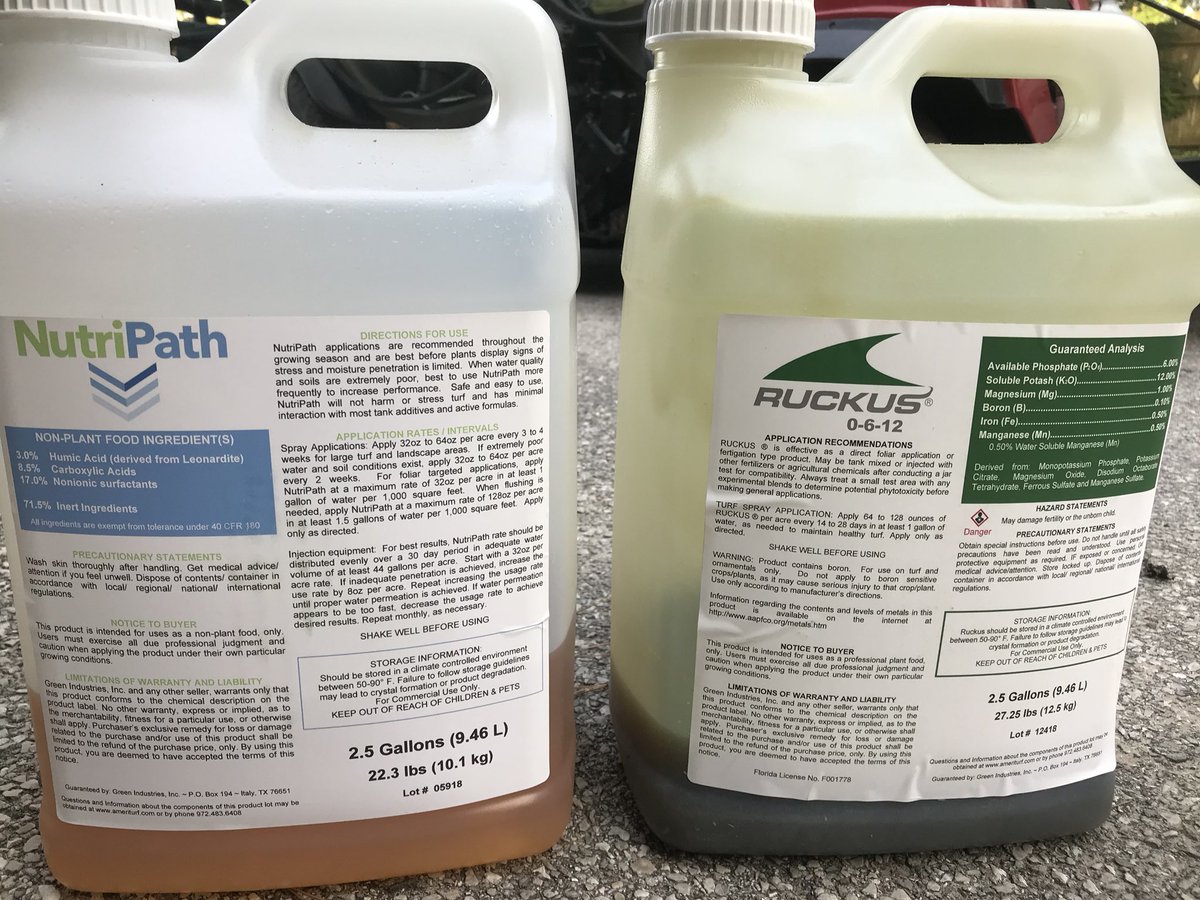 TStephensCGCS's tweet photo. Trying some #Ruckus #Nutripath on some fwy hotspots. Beautiful morning @tour18houston Rather be trying some real rainfall... #needsomeofthatfloridarain @brentratcliff https://t.co/WcZCvQ7ttx