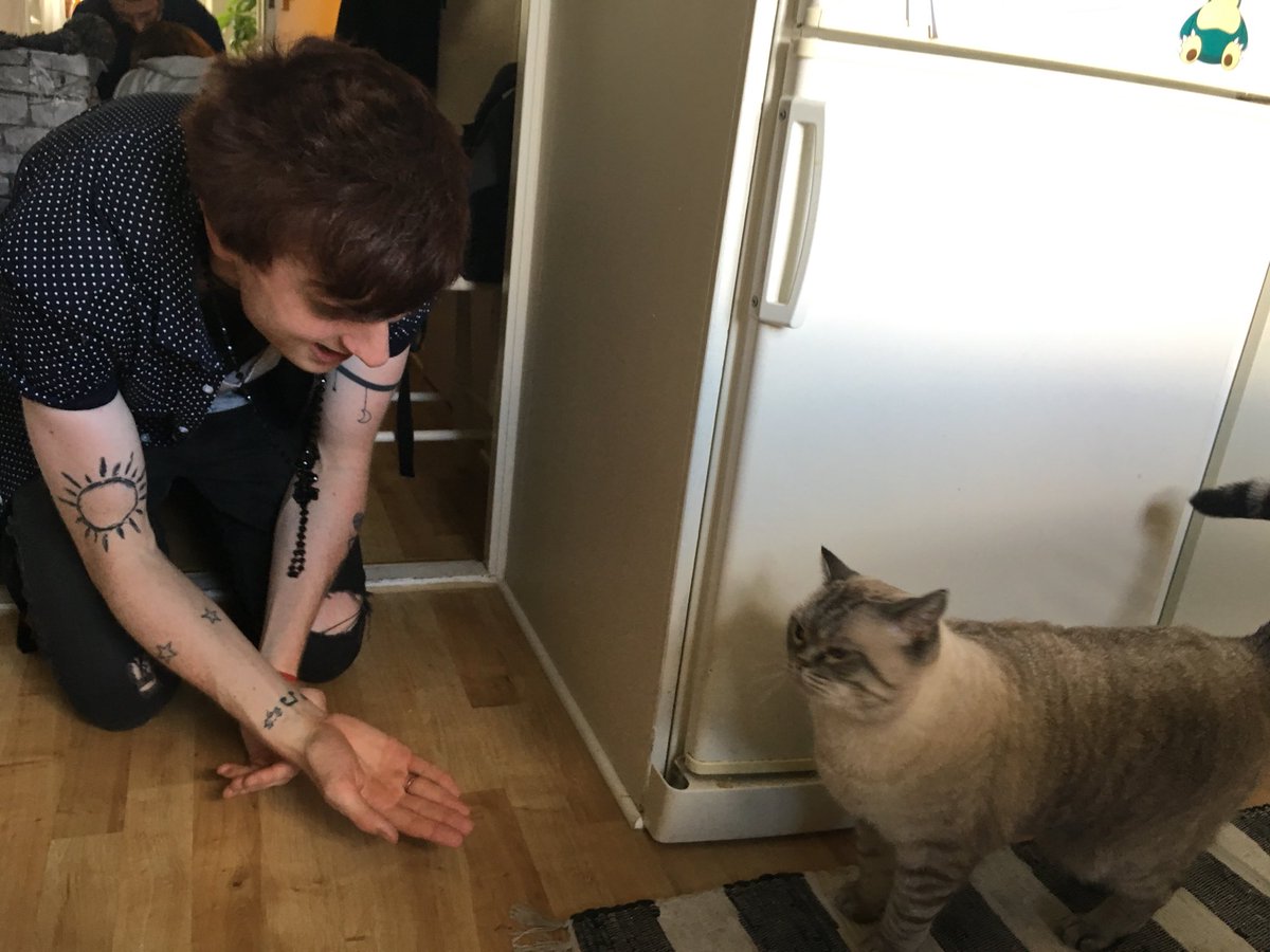 Me trying to make friends