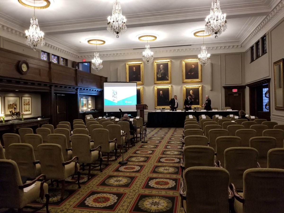 SJABurlMFR's tweet photo. Today is the AGM and Investiture ceremony for @SJAOntario. Congrats to those being invested into The Most Venerable Order of St. John and all other award recipients. #OneStJohn #CommunityVolunteers #sjapopf https://t.co/yufDI17y7x