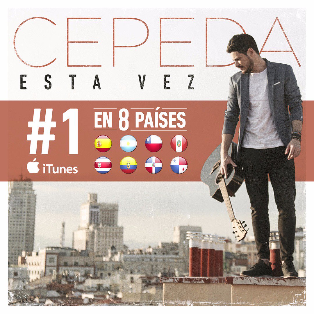 UniversalSpain's tweet photo. Espectacular estreno de #EstaVez de @Cepeda_ot2017 💙 https://t.co/tVMlvBHxCg https://t.co/4845mEyxM8