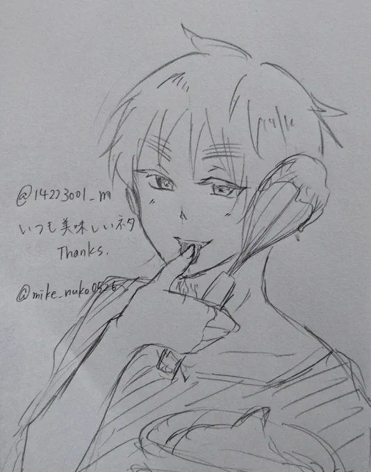 @14223001_m 
みはるさーん!!
ふぁぼありがとうございました!🙌💕
わたしは久々のデジタルに四苦八苦してますww
アイコンの完成楽しみです(//∇//) 
