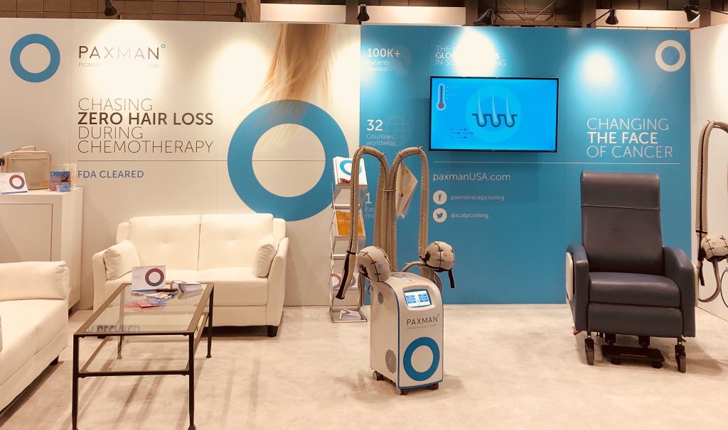 scalpcooling's tweet image. @RichPaxman @curlypaxo @AnnaChmaro are ready to update you on how you can offer your #Breastcancer patients a #DegreeOfControl during #chemo #chasingzerohairloss  paxmanusa.com Booth #24134 #ASCO18
